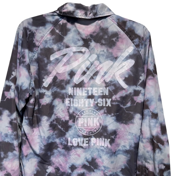 VS PINK Tie Dye Windbreaker Jacket - Picture 6 of 10